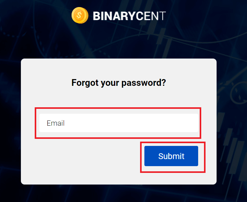 كيفية تسجيل الدخول إلى Binarycent؟ نسيت كلمة المرور الخاصة بي