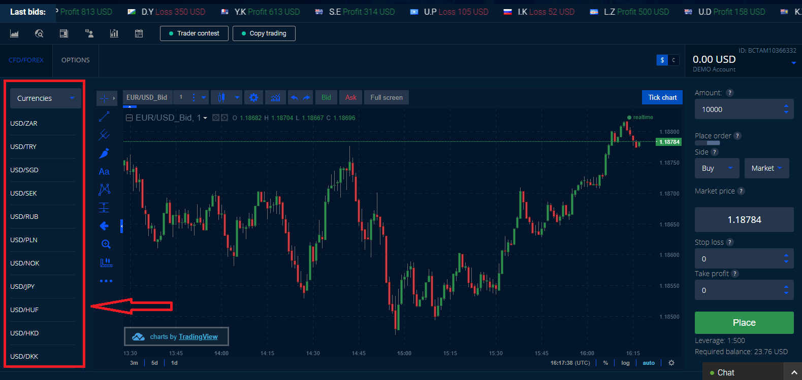 Cara Mendaftar dan Berdagang Forex / CFD di Binarycent Cara Mendaftar dan Berdagang Forex / CFD di Binarycent