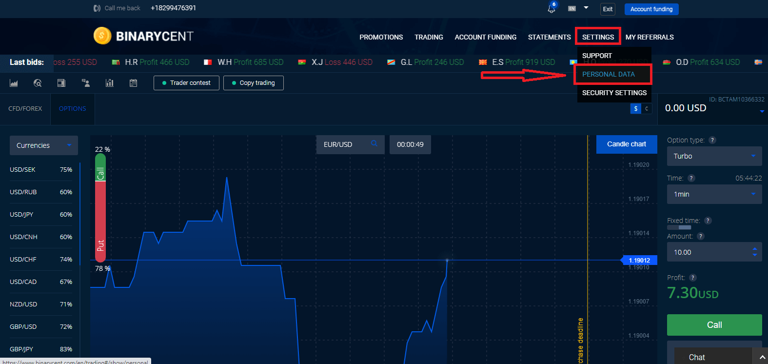 How to Trade at Binarycent for Beginners How to Trade at Binarycent for Beginners